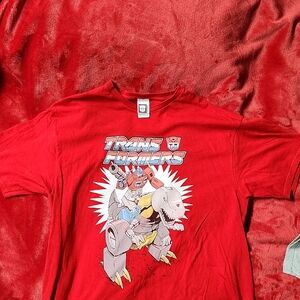 Transformers Red Graphic T-Shirt
